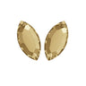 Crystal Golden Honey Navette GlowGems