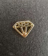 Charm Oro 18k Diamonds - Gema dental con diamante auténtico