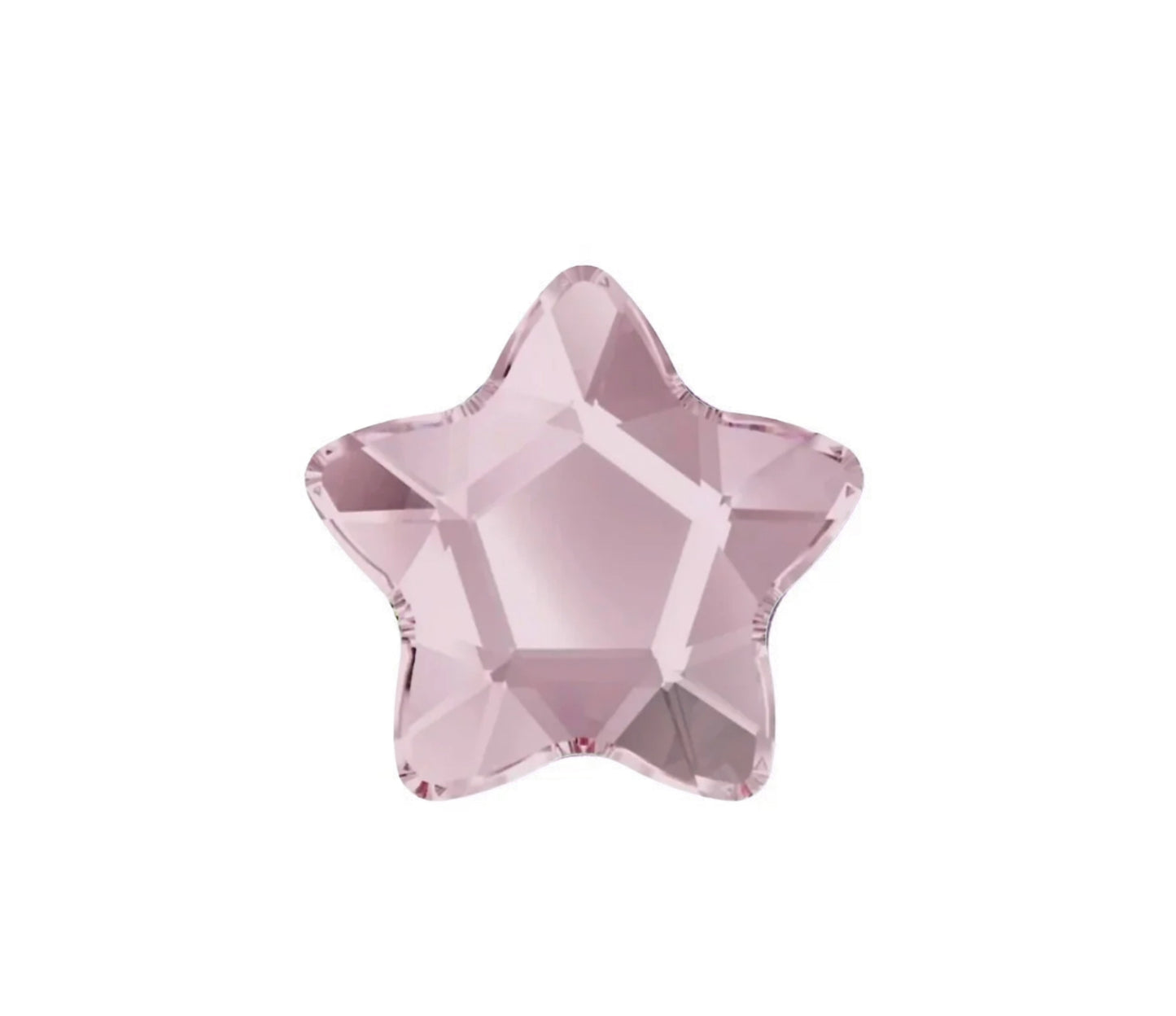 Crystal Light Rose, Flower Star GlowGems
