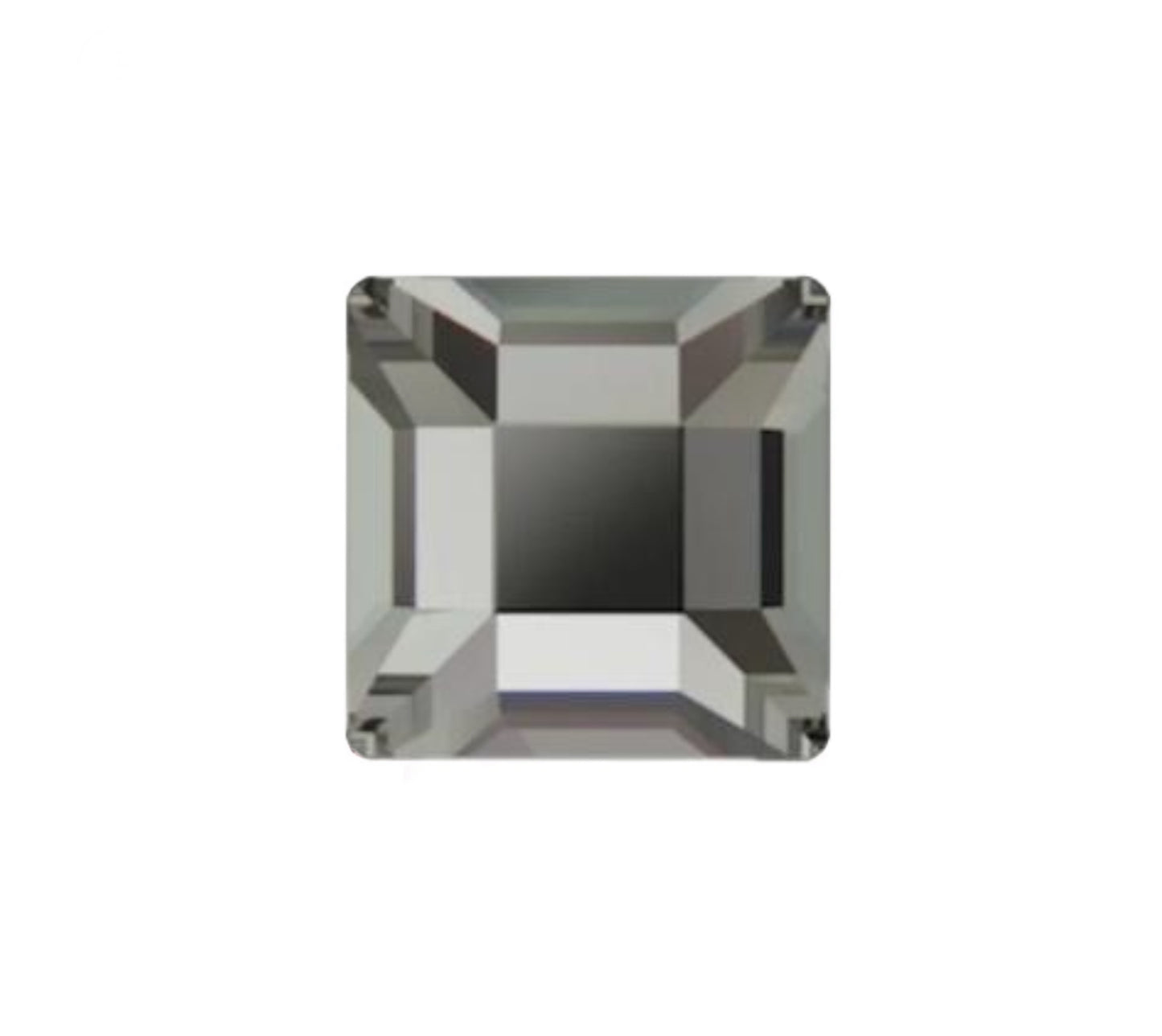 Crystal Square Black Diamond GlowGems