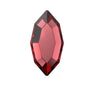Crystal Navette Scarlet GlowGems