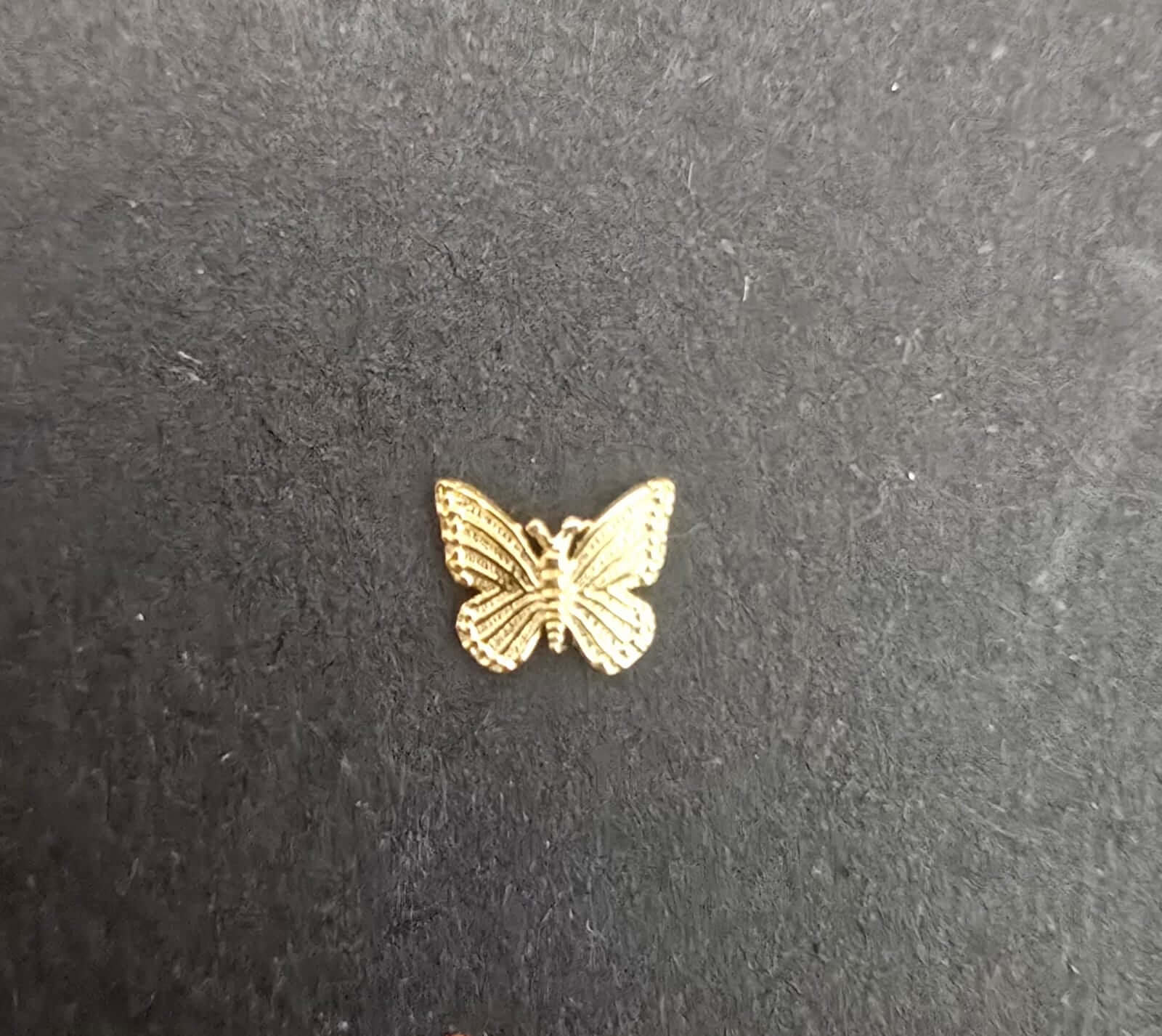 Gema Dental Mariposa Oro 18k