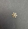 gema dental oro 18k copo de nieve glowgems tooth gem