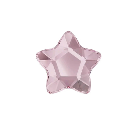 Crystal Light Rose, Flower Star GlowGems
