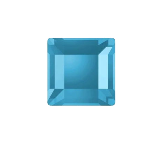 Crystal Mini Square Aquamarine GlowGems